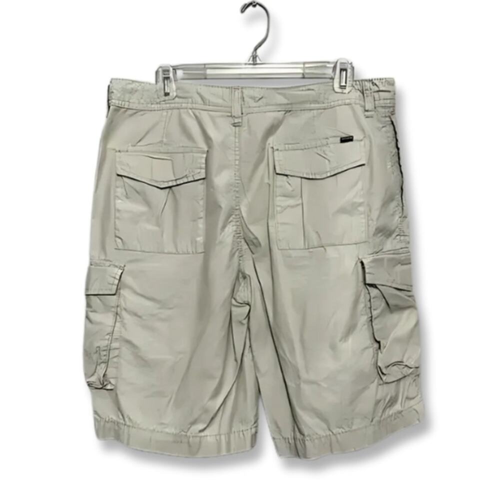 Union Cargo Shorts Multiple Pockets Drawstring Bu… - image 4